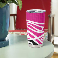 All Pink New Zealand Kowhai Ngutukak Tumbler Cup - Polynesian Pride