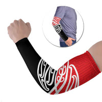All Red New Zealand Kowhai Ngutukak Arm Sleeves - Polynesian Pride
