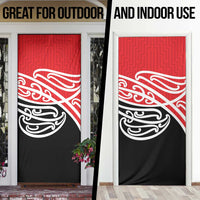 All Red New Zealand Kowhai Ngutukak Door Cover - Polynesian Pride