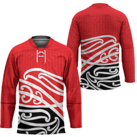 All Red New Zealand Kowhai Ngutukak Hockey Jersey LT9 - Polynesian Pride