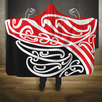 All Red New Zealand Kowhai Ngutukak Hooded Blanket LT9 - Polynesian Pride