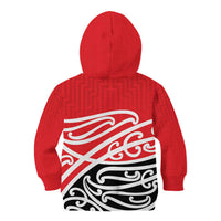 All Red New Zealand Kowhai Ngutukak Kid Hoodie LT9 - Polynesian Pride