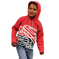 All Red New Zealand Kowhai Ngutukak Kid Hoodie LT9 - Polynesian Pride