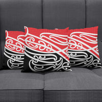 All Red New Zealand Kowhai Ngutukak Pillow Cover - Polynesian Pride