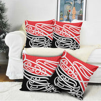 All Red New Zealand Kowhai Ngutukak Pillow Cover - Polynesian Pride