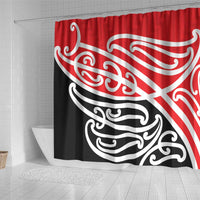 All Red New Zealand Kowhai Ngutukak Shower Curtain LT9 - Polynesian Pride
