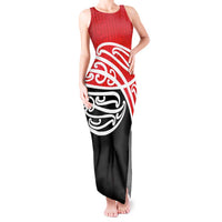 All Red New Zealand Kowhai Ngutukak Tank Maxi Dress - Polynesian Pride