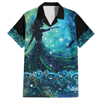 New Zealand Matariki Hiwa-i-te-rangi Hawaiian Shirt Titiro ki nga Whetu Wishing Star LT9 Black - Polynesian Pride