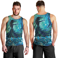 New Zealand Matariki Hiwa-i-te-rangi Men Tank Top Titiro ki nga Whetu Wishing Star