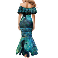 New Zealand Matariki Hiwa-i-te-rangi Mermaid Dress Titiro ki nga Whetu Wishing Star