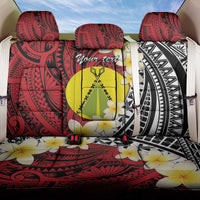 Sigave Chiefdom Wallis and Futuna Personalized Back Car Seat Cover Frangipani Flowers Polynesian Pattern