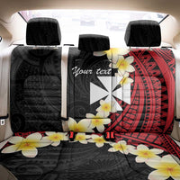 Uvea Chiefdom Wallis and Futuna Personalized Back Car Seat Cover Frangipani Flowers Polynesian Pattern