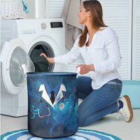 New Zealand Nurses RN Laundry Basket Galaxy Stethoscope Maori Motif LT9 - Polynesian Pride