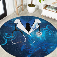 New Zealand Nurses RN Round Carpet Galaxy Stethoscope Maori Motif LT9 Galaxy - Polynesian Pride