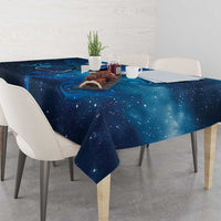 New Zealand Nurses RN Tablecloth Galaxy Stethoscope Maori Motif