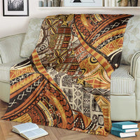 Hawaiian Style Tapa Blanket Vintage Seamless Pattern - Polynesian Pride