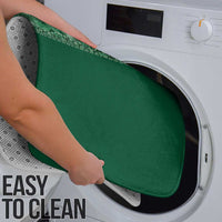 Hawaiian Tribal Elements Hibiscus Bathroom Set Green Pattern - Polynesian Pride