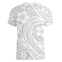 Lotu Tamaiti Samoan Polynesian Tribal Women V-Neck T-Shirt - Polynesian Pride