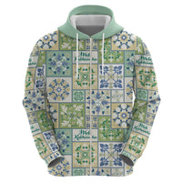 Mele Kalikimaka Hawaii Christmas Hoodie Omaomao Seamless Floral Motif - Polynesian Pride