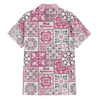Mele Kalikimaka Hawaii Christmas Family Matching Puletasi and Hawaiian Shirt Akala Seamless Floral Motif - Polynesian Pride