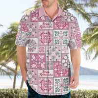 Mele Kalikimaka Hawaii Christmas Hawaiian Shirt Akala Seamless Floral Motif - Polynesian Pride