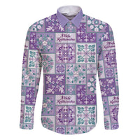 Mele Kalikimaka Hawaii Christmas Family Matching Puletasi and Hawaiian Shirt Poni Seamless Floral Motif - Polynesian Pride