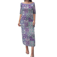 Mele Kalikimaka Hawaii Christmas Puletasi Poni Seamless Floral Motif - Polynesian Pride