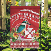 Wallis et Futuna Kingfisher Garden Flag Polynesian Tropical Flowers LT9 Garden Flag Red - Polynesian Pride