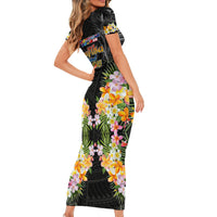 Pasifika Vibes Festival 2024 Auckland Family Matching Short Sleeve Bodycon Dress and Hawaiian Shirt LT9 - Polynesian Pride