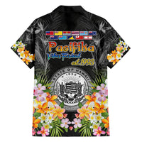 Pasifika Vibes Festival 2024 Family Matching Puletasi and Hawaiian Shirt Kanaka Maoli With Hawaiian Islands LT9 - Polynesian Pride