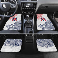 Kingdom of Uvea 1842-1860 Personalized Car Mats Wallis and Futuna Polynesian Tribal Pattern