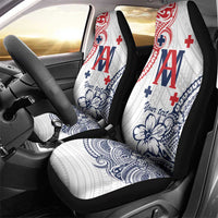 Kingdom of Uvea 1842-1860 Personalized Car Seat Cover Wallis and Futuna Polynesian Tribal Pattern