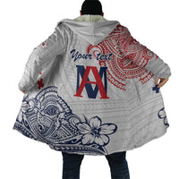 Kingdom of Uvea 1842-1860 Personalized Cloak Wallis and Futuna Polynesian Tribal Pattern - Polynesian Pride