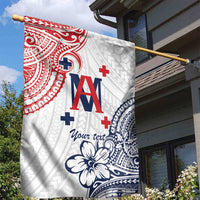 Kingdom of Uvea 1842-1860 Personalized Garden Flag Wallis and Futuna Polynesian Tribal Pattern
