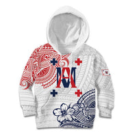 Kingdom of Uvea 1842-1860 Personalized Kid Hoodie Wallis and Futuna Polynesian Tribal Pattern