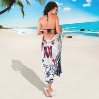 Kingdom of Uvea 1842-1860 Personalized Sarong Wallis and Futuna Polynesian Tribal Pattern