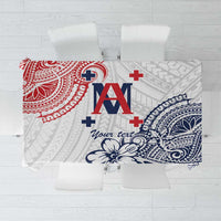 Kingdom of Uvea 1842-1860 Personalized Tablecloth Wallis and Futuna Polynesian Tribal Pattern