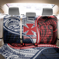 Kingdom of Uvea 1860-1886 Personalized Back Car Seat Cover Wallis and Futuna Polynesian Tribal Pattern