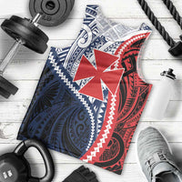 Kingdom of Uvea 1860-1886 Personalized Men Tank Top Wallis and Futuna Polynesian Tribal Pattern