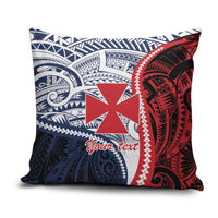 Kingdom of Uvea 1860-1886 Personalized Pillow Cover Wallis and Futuna Polynesian Tribal Pattern - Polynesian Pride
