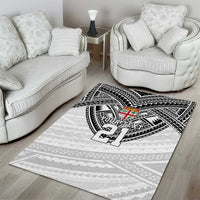 Flying Fijians Pacific Fiji Rugby Custom Area Rug Polynesian Pattern