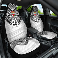 Flying Fijians Pacific Fiji Rugby Custom Car Seat Cover Polynesian Pattern