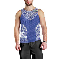 Manu Samoa Pacific Samoa Rugby Custom Men Tank Top Polynesian Pattern