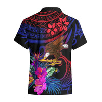 Custom American Samoa Hawaiian Shirt Manu'a Cession Day Polynesian Tribal LT9 - Polynesian Pride
