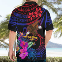 Custom American Samoa Hawaiian Shirt Manu'a Cession Day Polynesian Tribal LT9 - Polynesian Pride