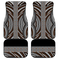 Brown Tongan Polynesian Tribal Car Mats - Polynesian Pride