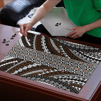 Brown Tongan Polynesian Tribal Puzzle - Polynesian Pride