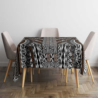 Brown Tongan Polynesian Tribal Tablecloth - Polynesian Pride