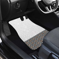 Light Gray Tongan Polynesian Tribal Car Mats - Polynesian Pride