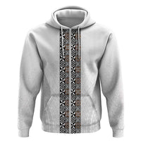 Light Gray Tongan Polynesian Tribal Hoodie - Polynesian Pride